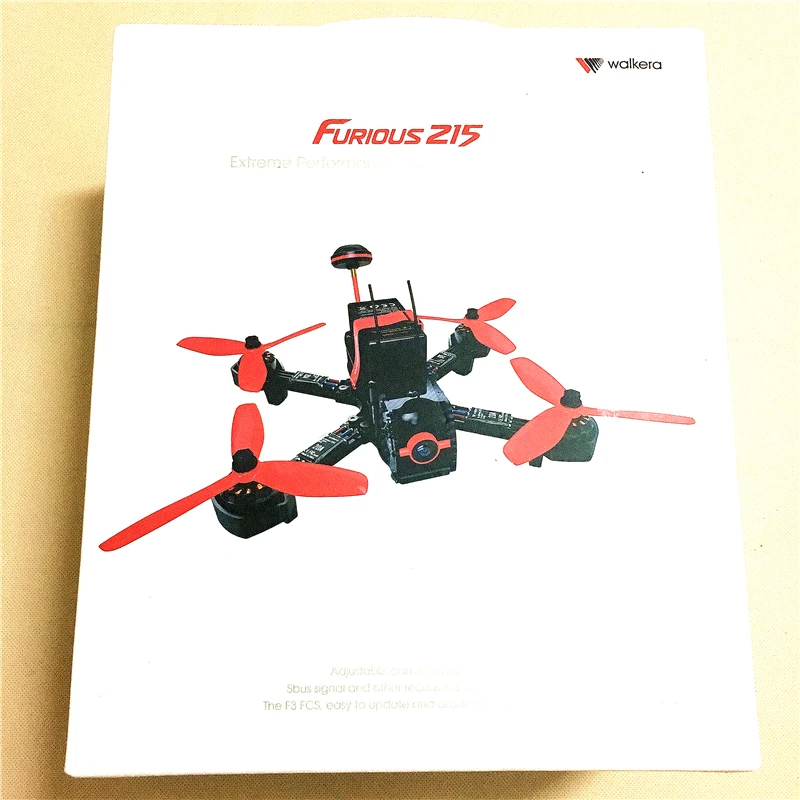 Квадрокоптер Walkera Furious 215 RC Racing Drone BNF (без передатчика) с камерой 600TVL и управлением