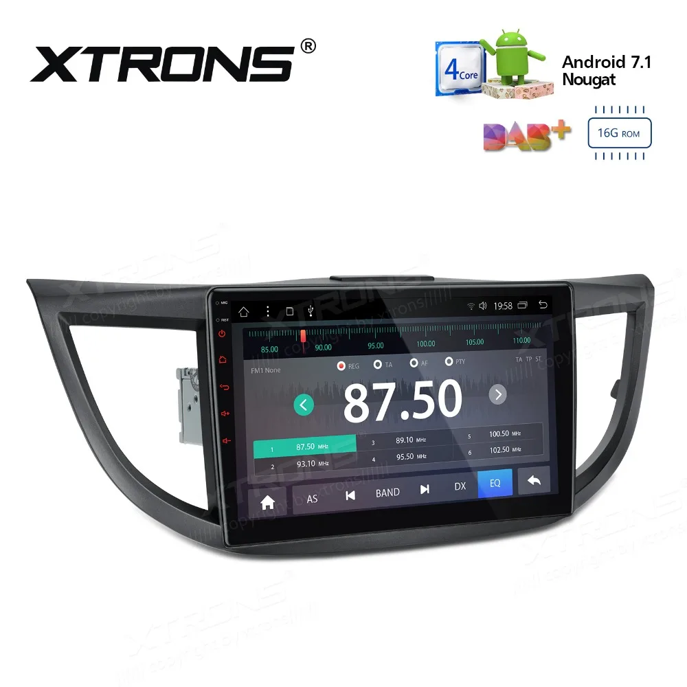 10 1 &quotAndroid 7 мультимедийная система автомобильный стерео радио плеер RCA GPS Wifi без DVD