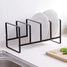 Металлическая кухонная полка для тарелок Вертикальная сушилка
