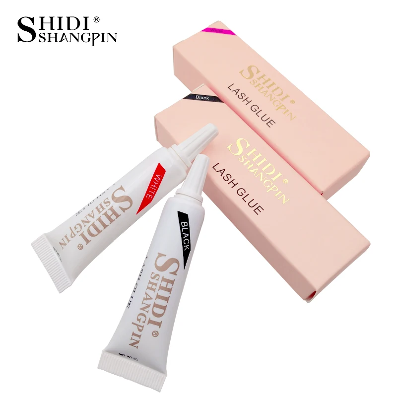 

LANJINGLIN eyelash glue 1 pcs false eyelashes glues makeup tool eye lashes extension black white 9cm primer for eyelash