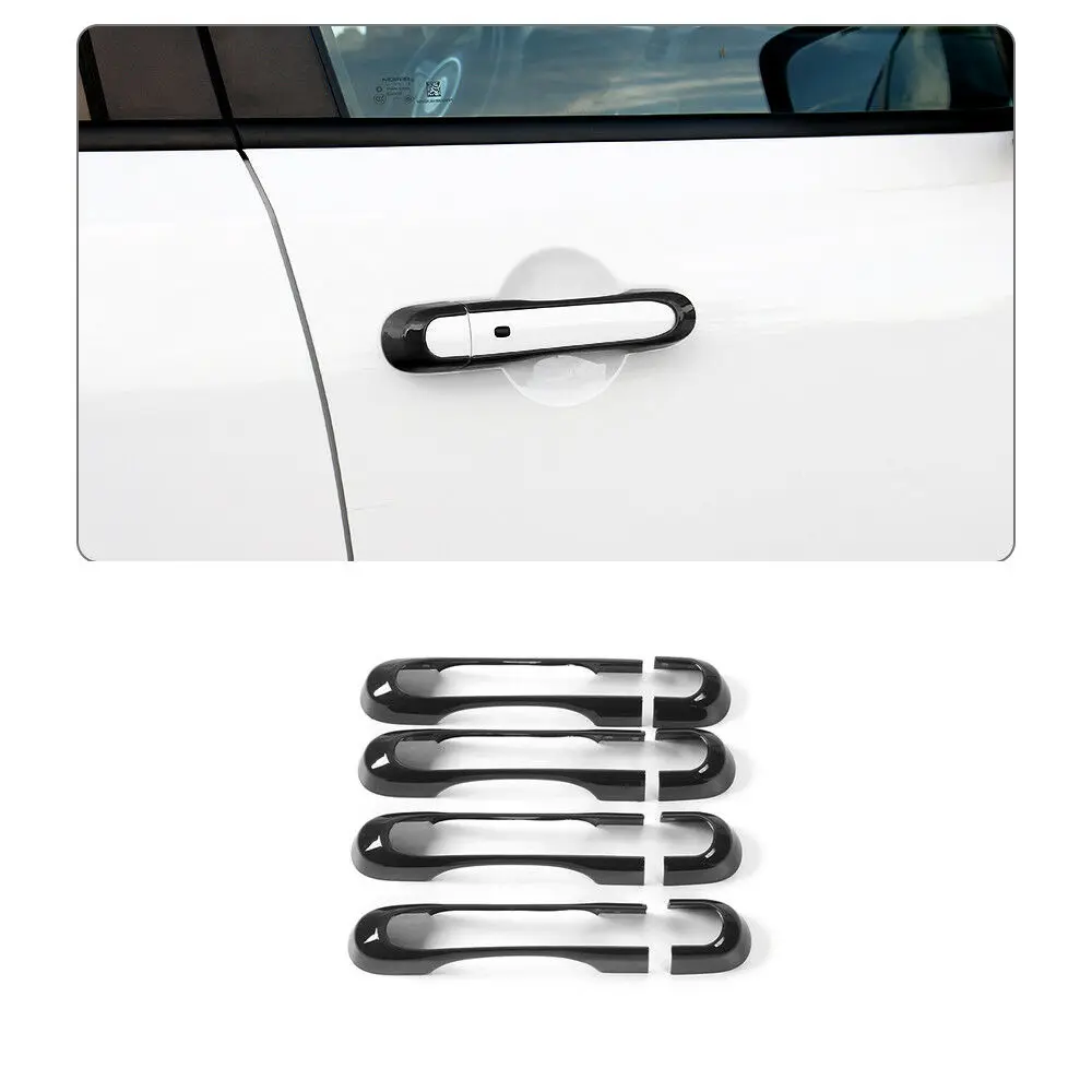 

2015 2016 2017 2018 for Jeep Renegade Black Side Door Handle Cover Trim 8PCS