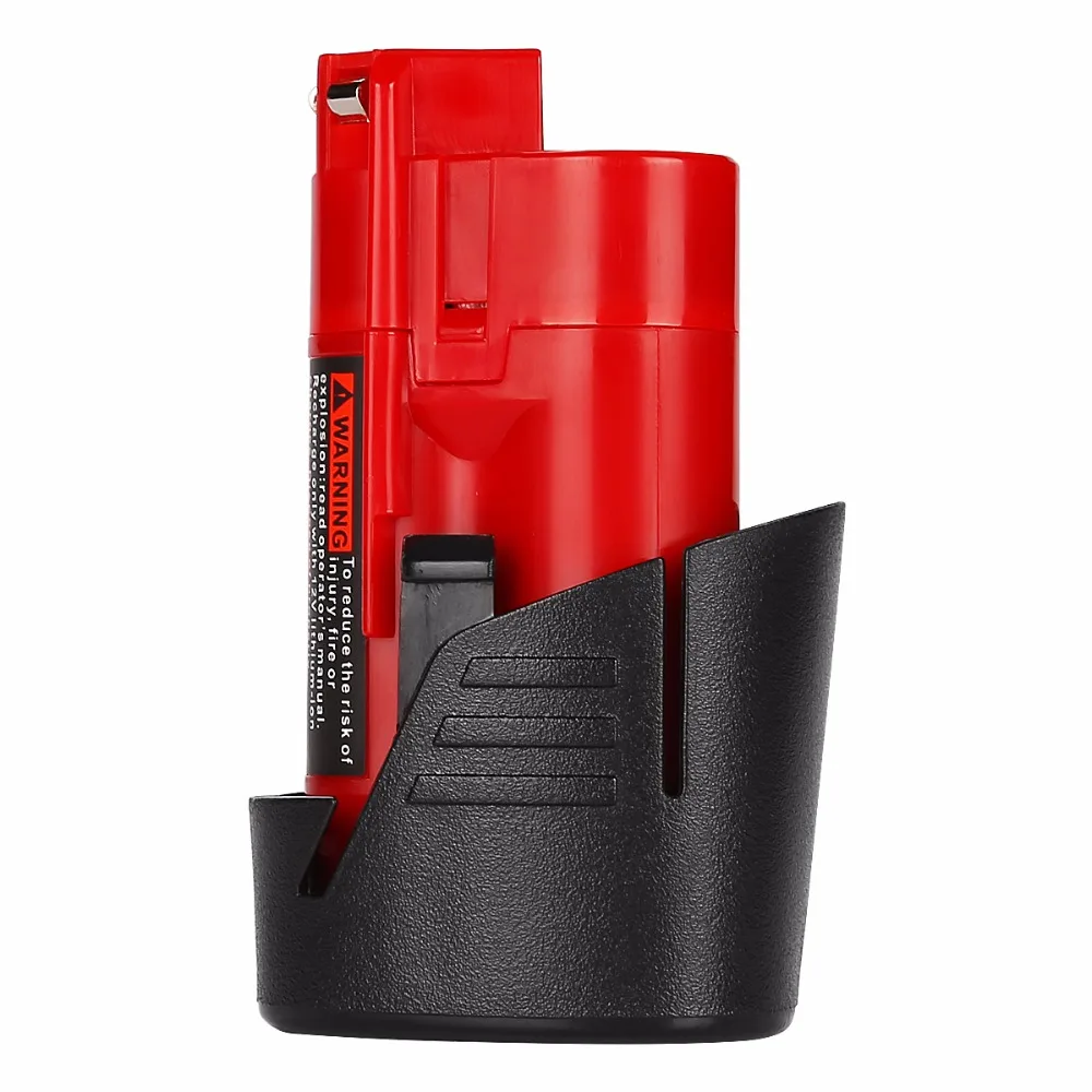 Литий ионный аккумулятор для электроинструментов 2000 мАч 12 В Milwaukee 48 11 2401 2402 2411 M12 XC