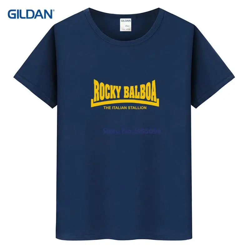 Рокки Бальбоа знаменитого фильма плакат 2017 ООН Футболка хоп col круглый хлопок