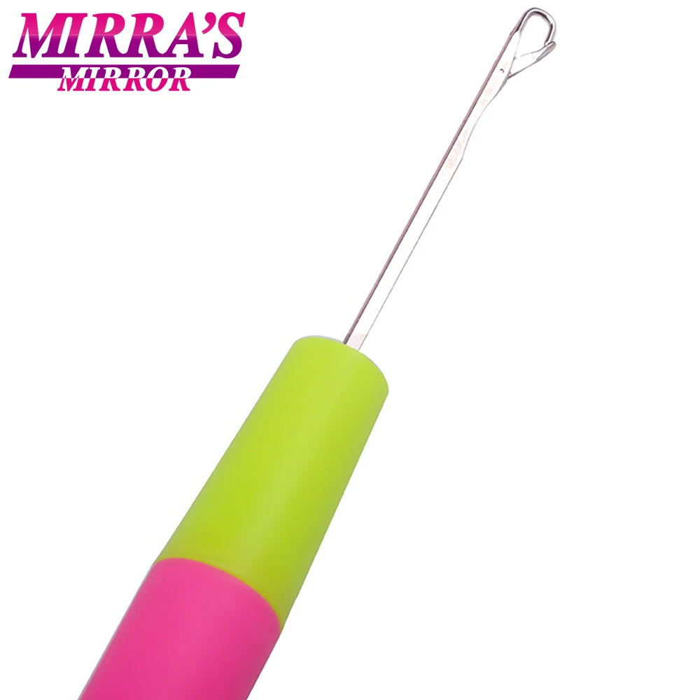 Mirra's Mirror зеркало розовый и лимонный цвет крючком Крючки для косичек 10 шт.