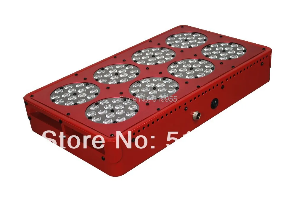Apollo 8 600W светодиодный grow светильник полный ассортимент 10 диапазонов красный 660nm