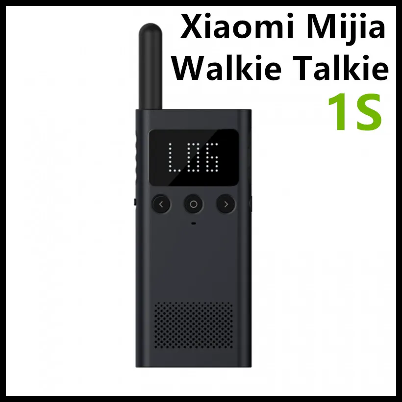 Xiaomi Mijia Smart Walkie Talkie 1S обновленная версия с FM радио динамиком в режиме ожидания
