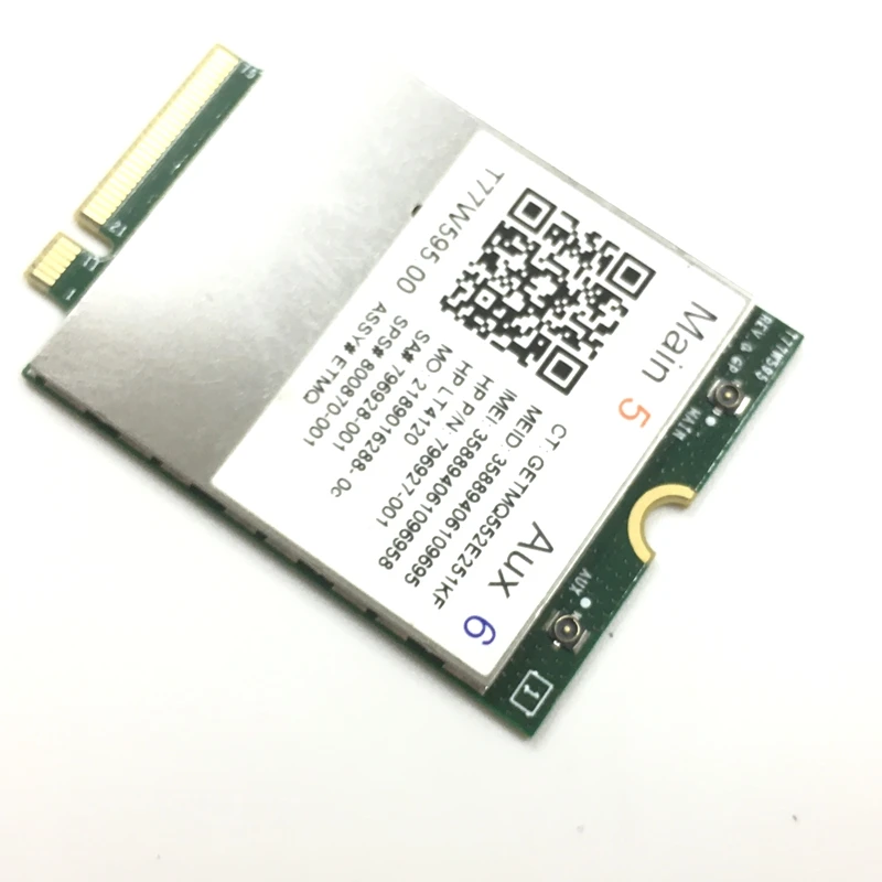 Lt4120t Snapdragon X5 LTE T77W595 796928-100 4G WWAN M.2 150 Мбит/с LTE модем для hp Elite x2 840 850 G3 640 650 645 G2