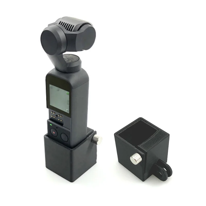 Для DJI OSMO Pocket Gimbal Tripod Holder база камеры 1/4 адаптер крепление 3D Печатный Expend разъем