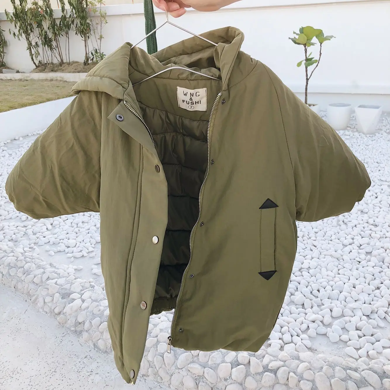 2018 г. Новое поступление зимнее хлопковое однотонное длинное утепленное и теплое