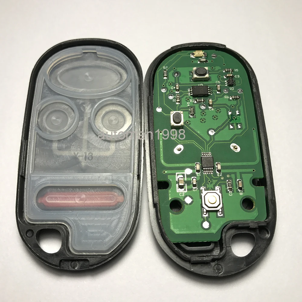 Запасной БЕСКЛЮЧЕВОЙ дистанционный ключ для Honda Civic 2001 2005 NHVWB1U523/521 433Mmhz|key for|key for