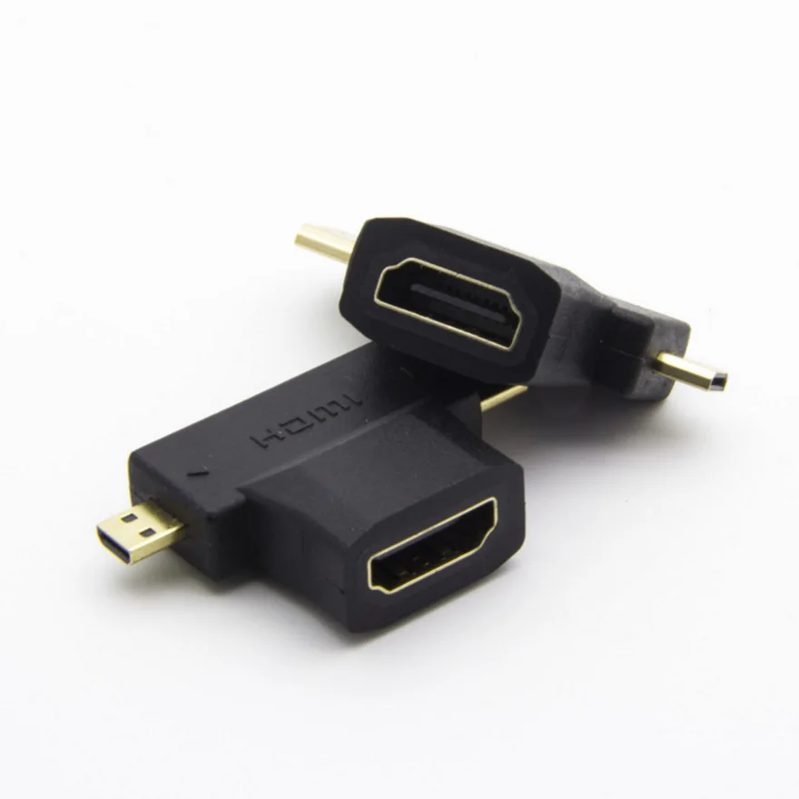 Для телефон камера карта для чтения Mini 3 в 1 Micro HDMI папа женщин 4 Кабельные адаптеры