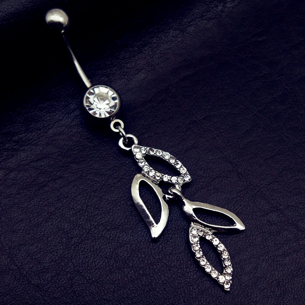 5 шт. 2019 Новые поступления прозрачного хрусталя листья со звездами с крыльями