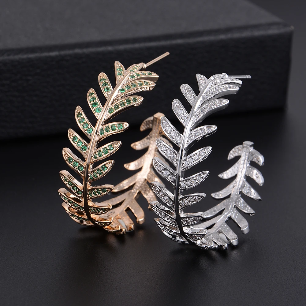Missvikki серьги-кольца из стерлингового серебра 925 пробы благородные роскошные свадебные вечерние ювелирные изделия высокого качества