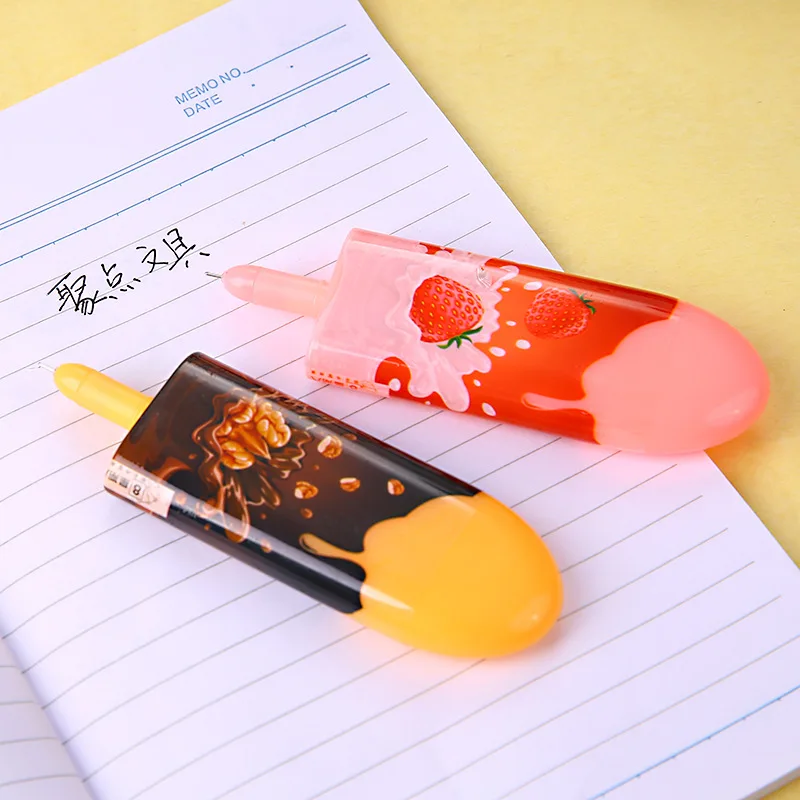 36 шт./лот мультфильм стиль творческий мороженое эскимо гелевая ручка на водных