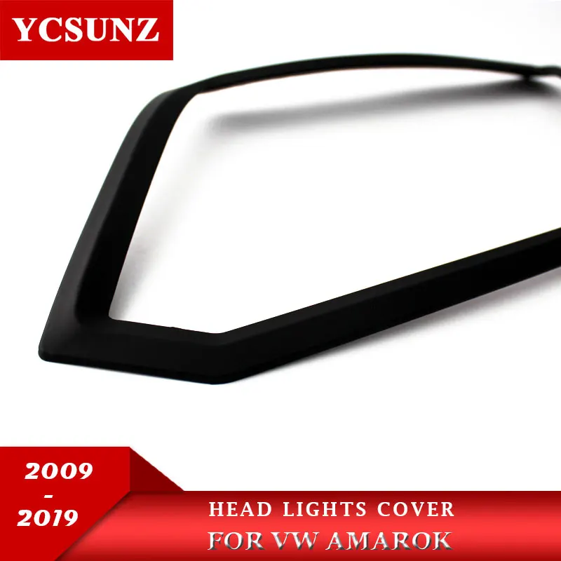 Крышки фары окружает Накладка для vw amarok 2009 2010 2011 2012 2013 из АБС-пластика