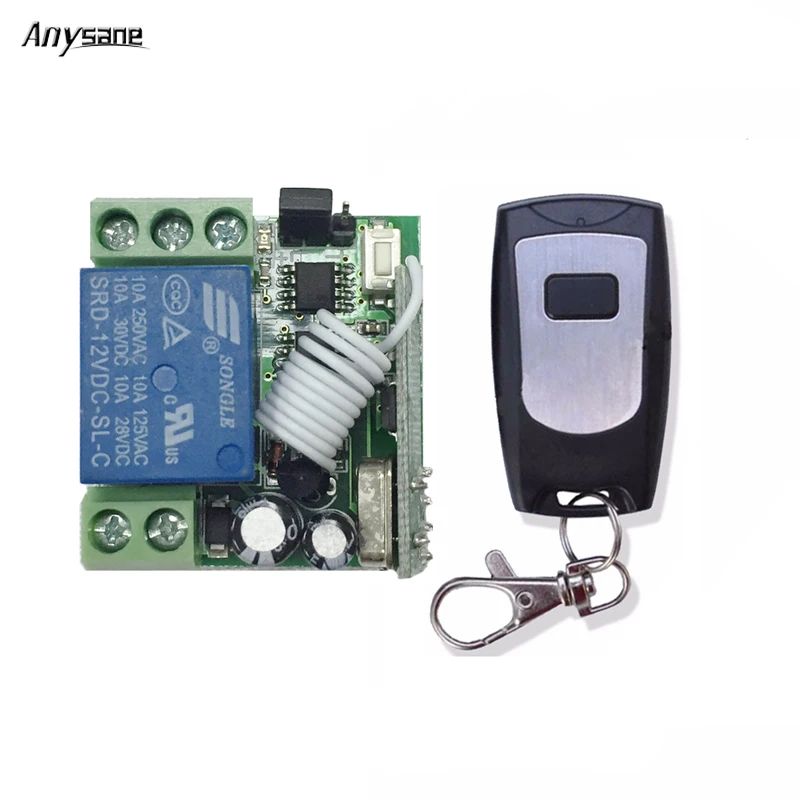 Универсальный 433 МГц переключатель дистанционного управления DC12V интегральная