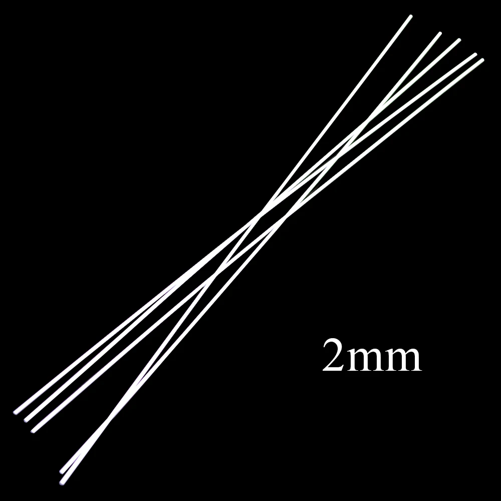 

100pcs 2.0*2.0mm Square Rod ABS Plastic 50cm length