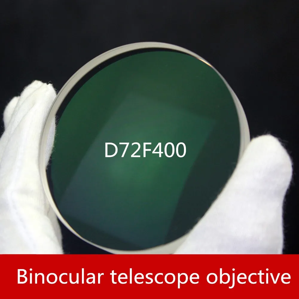 

Astronomical telescope Binocular telescope D72F400 Double glued multilayer broadband film objective
