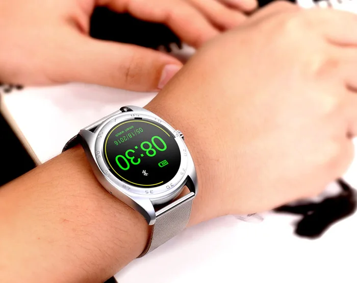 K89 Смарт-часы MTK2502 Bluetooth Gesture Smartwatch монитор сердечного ритма напоминание о звонках Браслет для apple Android IOS