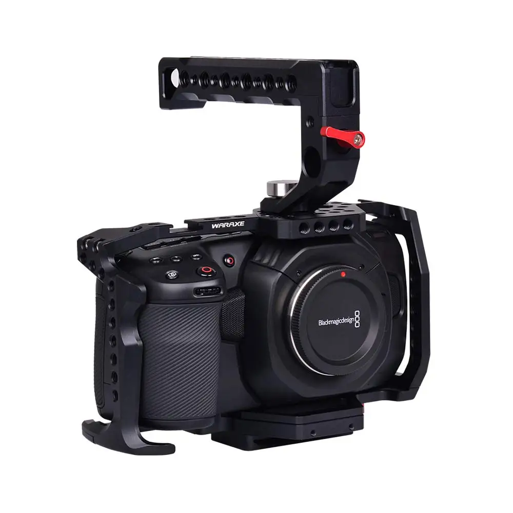 Встроенная QR-пластина WARAXE BMPCC 4k подходит для Arca Swis полноразмерная клетка в одной