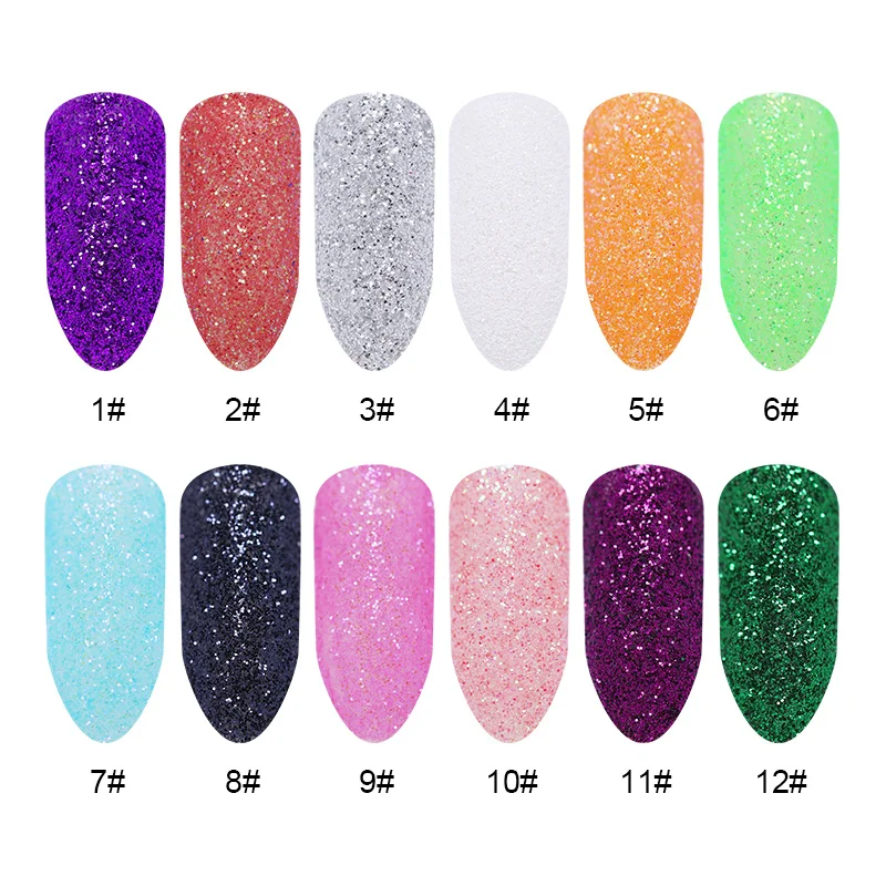 20 г порошок для ногтей блестки блестящая Лазерная Голография мерцающий хром