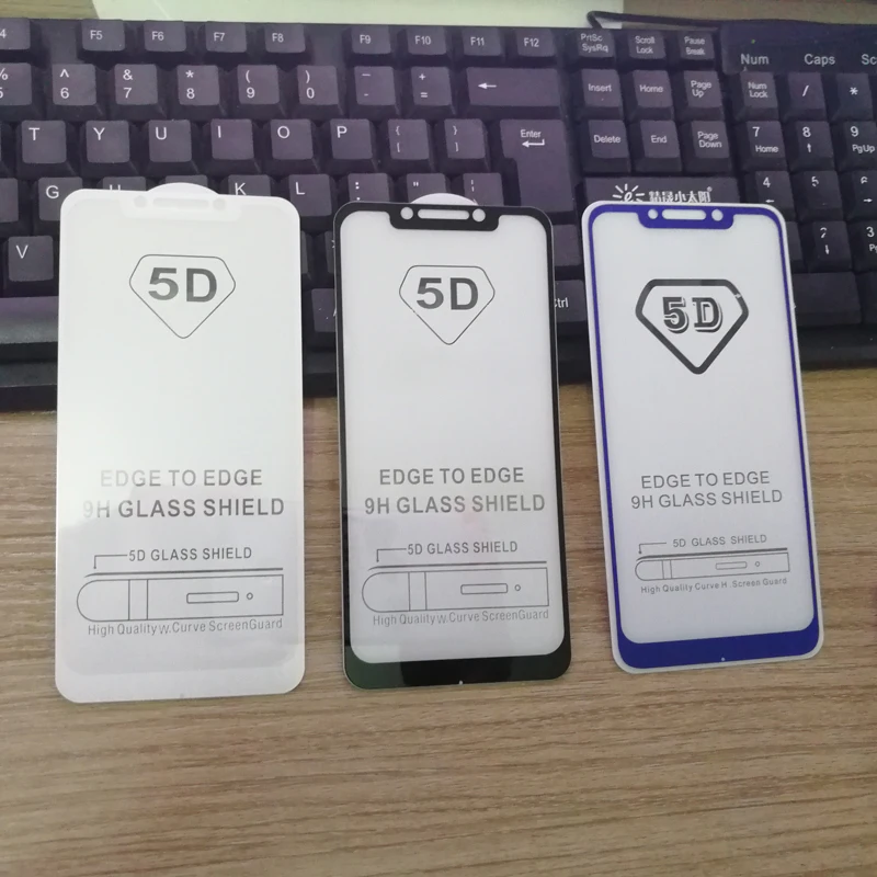 Закаленная пленка 5D двойная прочная закаленная стеклянная Защитная для экрана