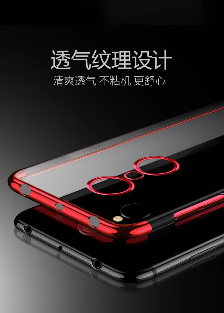 Ясно ТПУ задняя крышка для Xiaomi Redmi 5 плюс Чехол защитный Fundas мягкий силиконовый