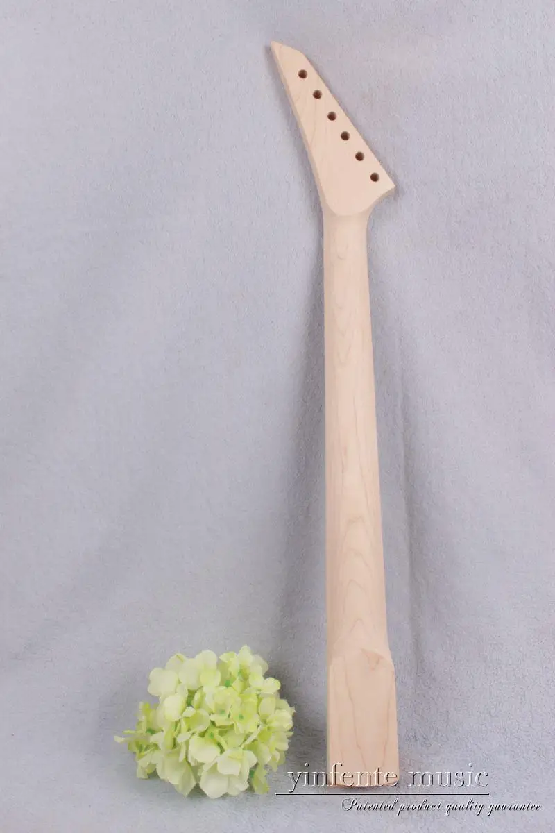 Новая электрогитара Шея 24 лада 25 5 дюйма кленовый деревянный гриф #755 может