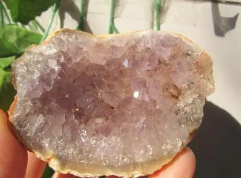 Топ! Редкий Натуральный красивый кварцевый кристалл Geode | Дом и сад