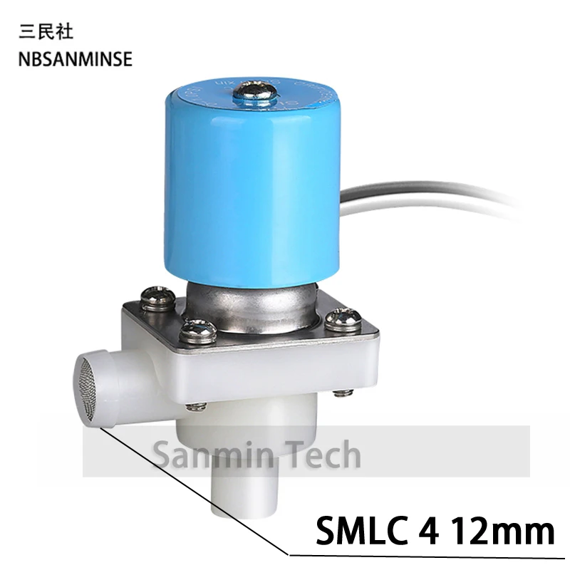 Пластиковый диспенсер для воды SMLC, мини-электромагнитный клапан, 2-ходовой 18 14 12 мм, 24 В, 12 В постоянного тока, машина для контроля расхода, очиститель воды NBSANMINSE (art.: 3920ceeeda585) - 3920ceeeda585