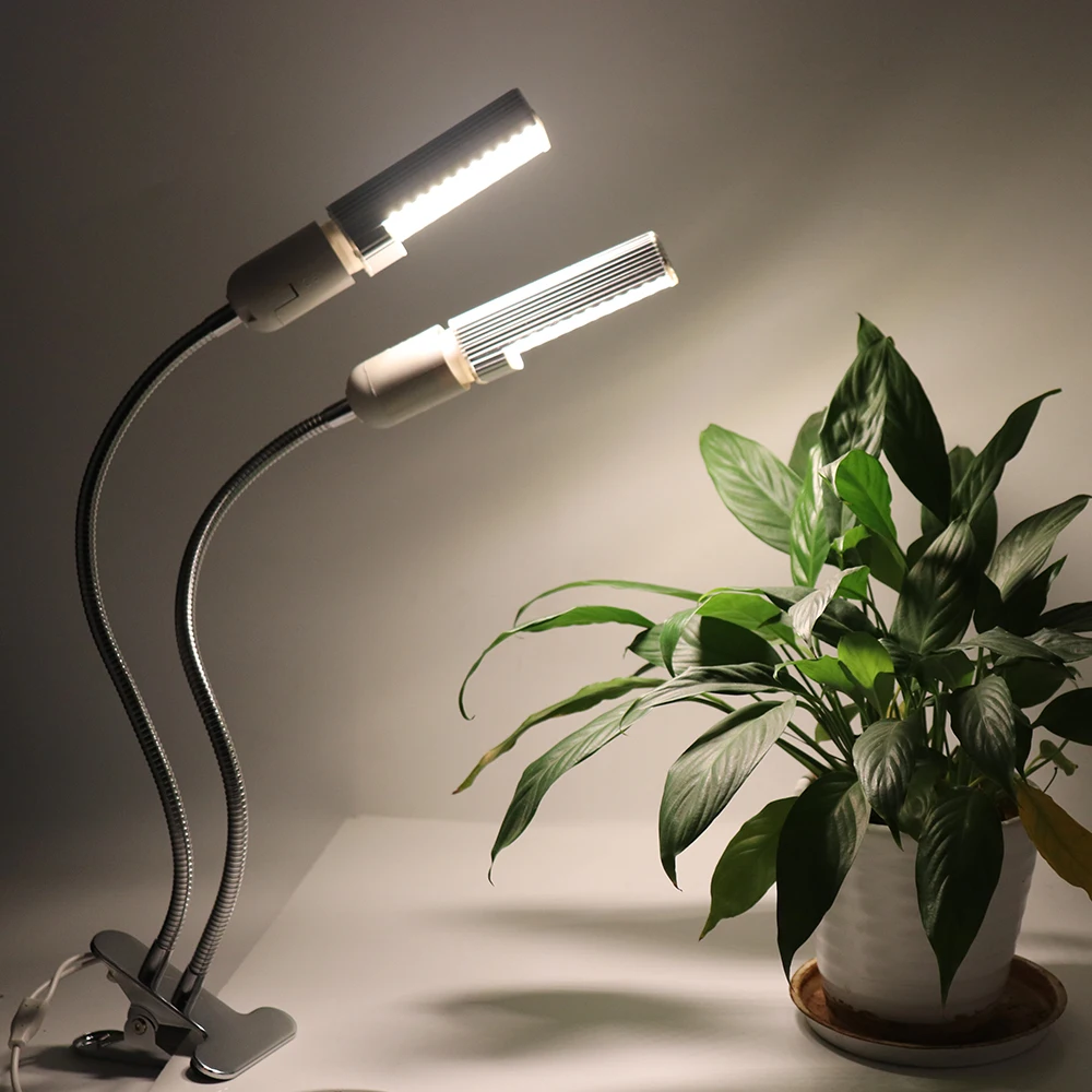 LED растительный свет Full Spectrum 380~800NM 45W 88 Dimmable Growing Lamp с таймером для выращивания растений в помещении, теплице, цветах и фитолампы.