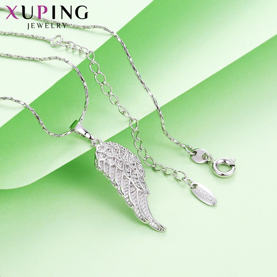 Xuping модные элегантные крылья Форма темперамент ожерелье кулон для женщин рождественские украшения подарок M58-XN4107