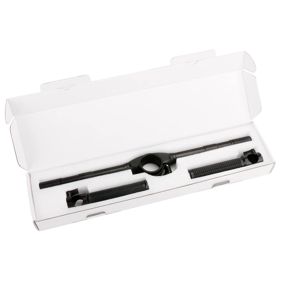 Ulanzi agimbalgear DH02 двойной ручной Расширенный ручка кронштейн для Zhiyun 2 3 Aixs Gimbal 1/4 винты