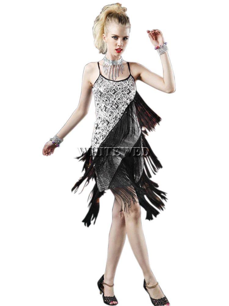 920S Женское винтажное платье с узором пейсли. Гламурное коктейльное блестками