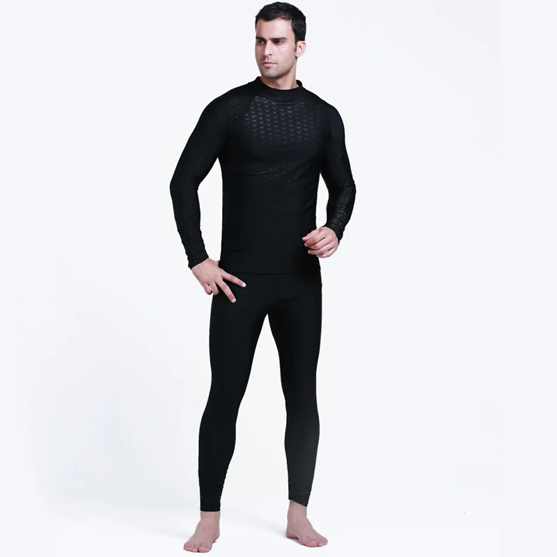 SBART Новый Sharkskin мужской костюм для дайвинга пальто подводного плавания Защита от