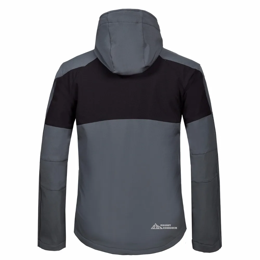 Mammoth на открытом воздухе Мужская походная Лыжная ветровка зимняя Флисовая Куртка