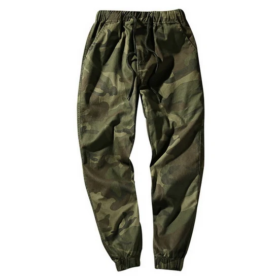 278 army green LOMAIYI, M-7XL, мужские брюки карго, камуфляж, джоггеры, Мужские штаны, весна, камуфляж, уличная одежда, хип-хоп/шаровары для мужчин, BM278 - Цвет: 278 army green