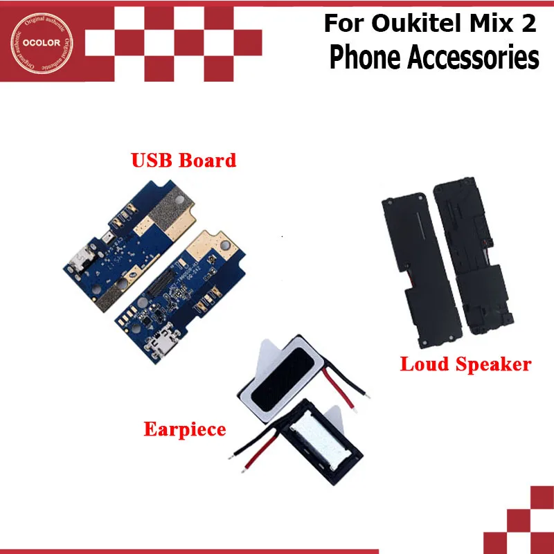 Ocolor для Oukitel Mix 2 Громкий динамик USB разъем плата зарядки высококачественные