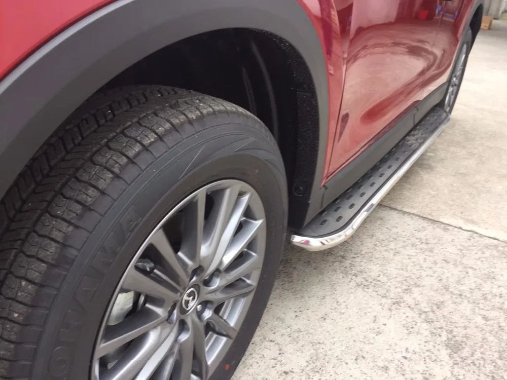 7 стилей алюминиевая Подножка для Mazda CX5 CX 5 2017 2018 2019 2020 подножка боковой подножки