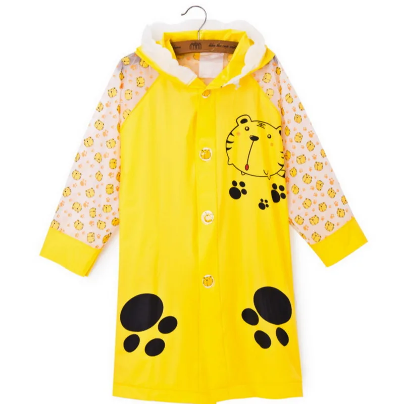 Для женщин Водонепроницаемый плащ детский мультфильм дети Обувь для девочек