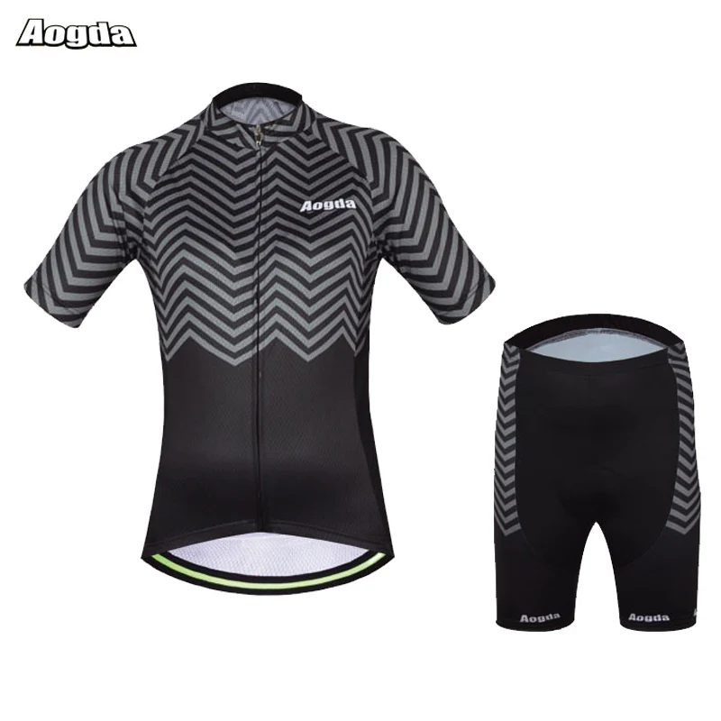 Aogda BIke Clothing Women Summer Cycling Dress Quick Dry Breathable Maillot Uniforme Ciclismo Bicycle Jersey Set | Спорт и