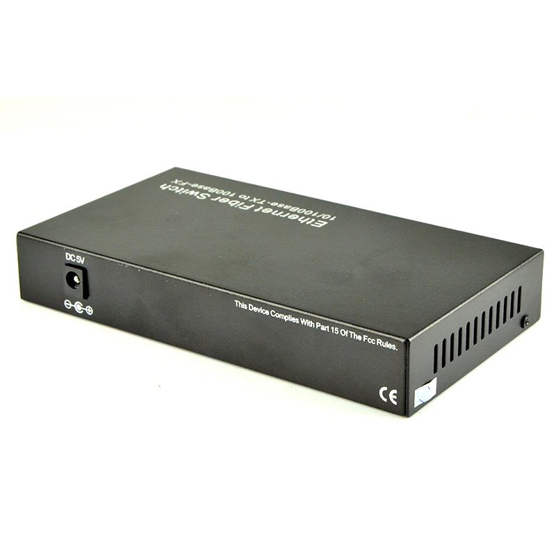 10/100Base-TX к 100Base-FX Быстрый медиа Ethernet конвертер 2 CH * SC RJ45 оптический трансивер |