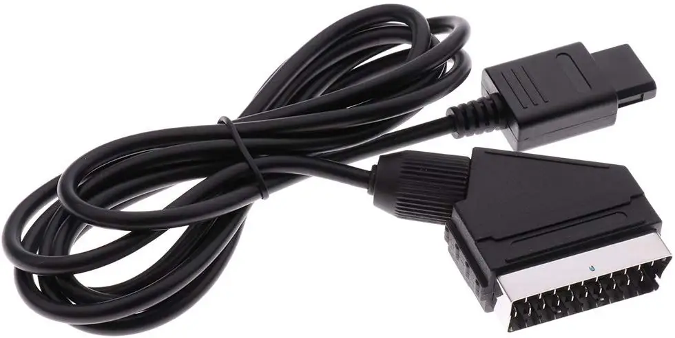 H 10 шт. 6 футов 1 8 м RGB Scart AV кабель для N64 SNES NG Gamecube DC кабеля|Запасные части| |