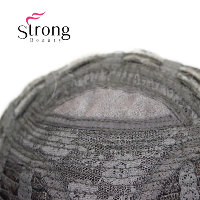 StrongBeauty синтетический маленький мононити Топ легкий светлый клубниковый коричневый, блонд смешанный блонд женский короткий парик