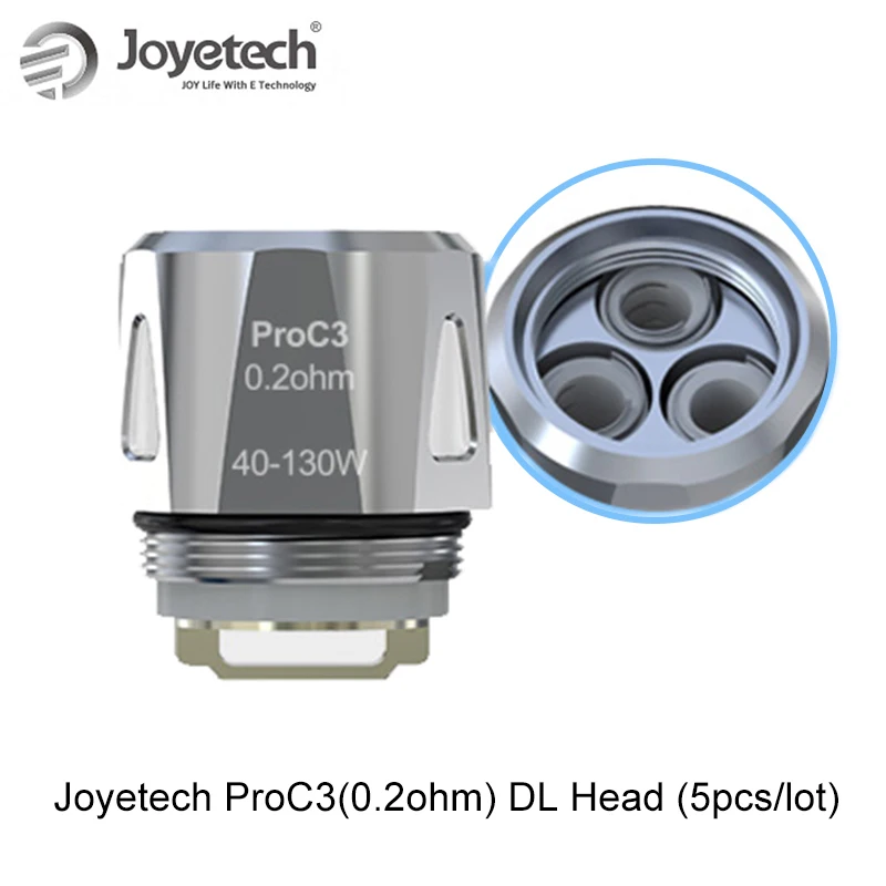 Joyetech ProC серия Heads ProC3 (0.2ohm) DL Головка Катушки Замена для eVic Primo мини комплект/ProCore Aries