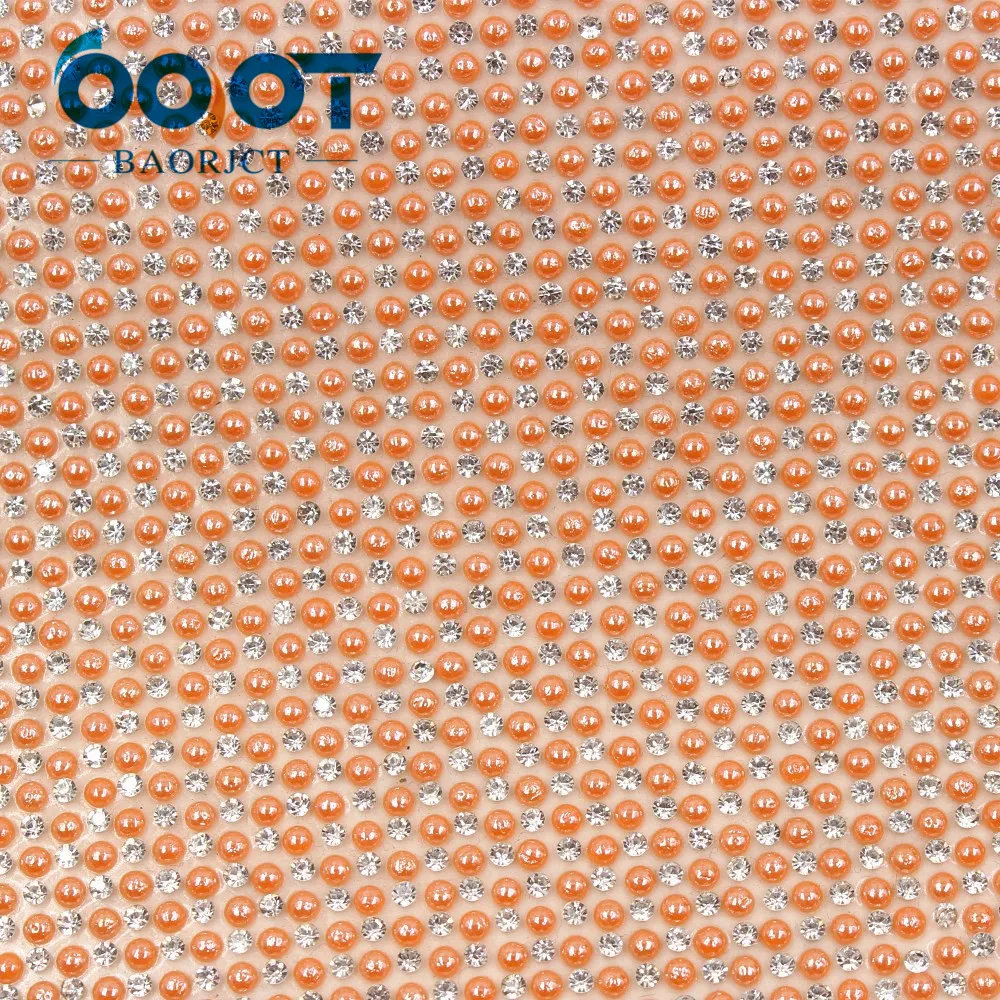 OOOT BAORJCT I-19516-1202, размер 40 см* 24 см, 1 шт., сплошной цвет, горячее сверление, блестки, DIY головной убор, украшение для свадебной вечеринки
