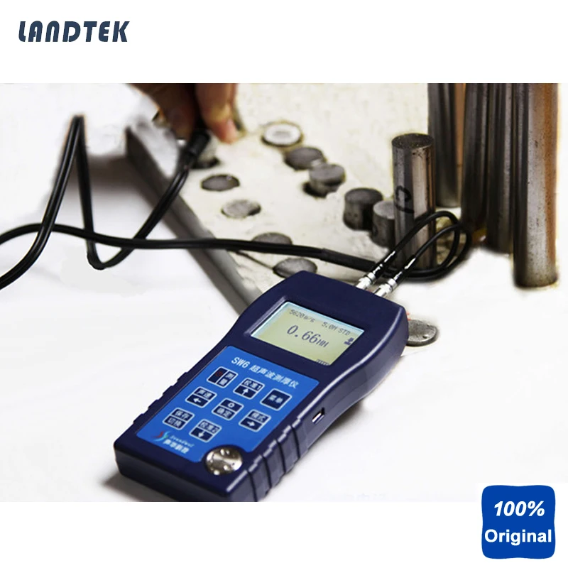 Цифровой толщиномер SW6 портативный измеритель толщины металла | Инструменты