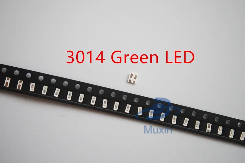 MX Smart Electronics 50 шт./лот супер яркое 3014 зеленое освещение SMD светодиодный Диод|diode