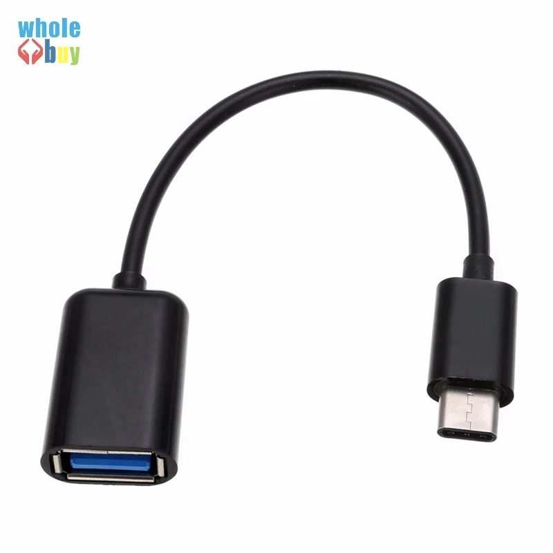 melhor Boa Qualidade Tipo C Cabo OTG Adaptador USB 3.1-Tipo C Masculino Para USB 2.0 A Fêmea Cabo De Dados OTG Adaptador De Cabo 16.5 Centímetros 300 Pçs/lote