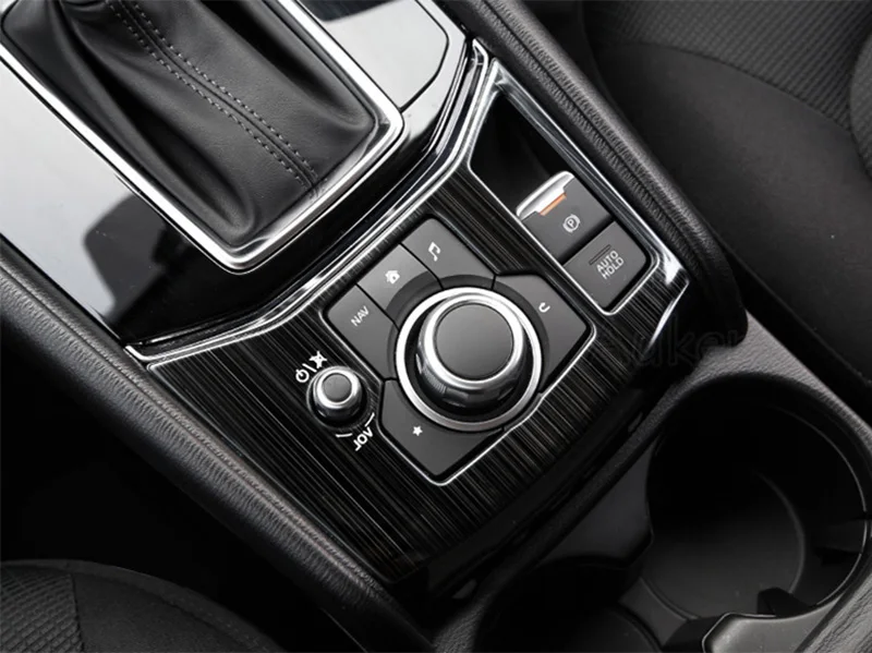 Для Mazda CX 5 CX5 2017 2018 KF RHD автомобильный консольный редуктор Панель обрезки крышка